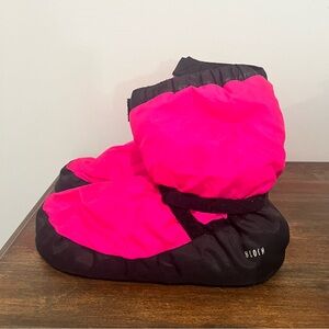 Bloch Women’s Hot Pink Ballet Warm Up Dance Booties Medium Size 7 Linna & Max